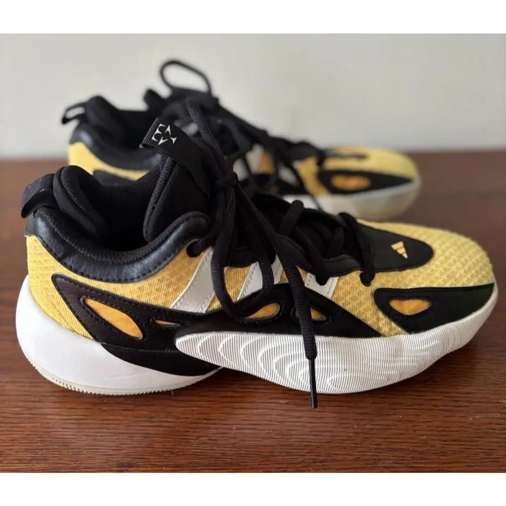 Adidas Trae Unlimited 2 Low Basketball Shoes Men’s 7.5 Spark Black Yellow IE7762